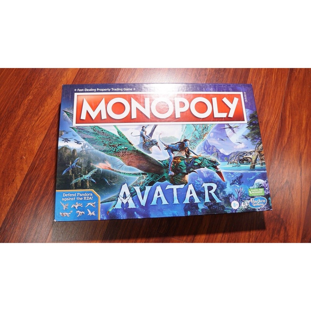 Monopoly Avatar Edition Hasbro Board Game for 2-6 players 100% complete